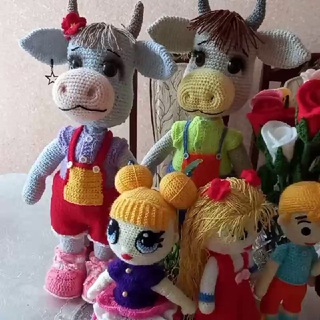 Вязаные игрушки